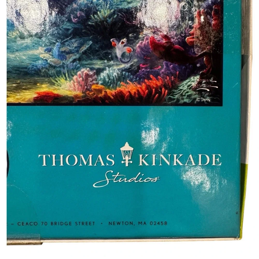 Disney Thomas Kinkade Puzzle The Little Mermaid 750 Pieces Ariel Eric Sealed
